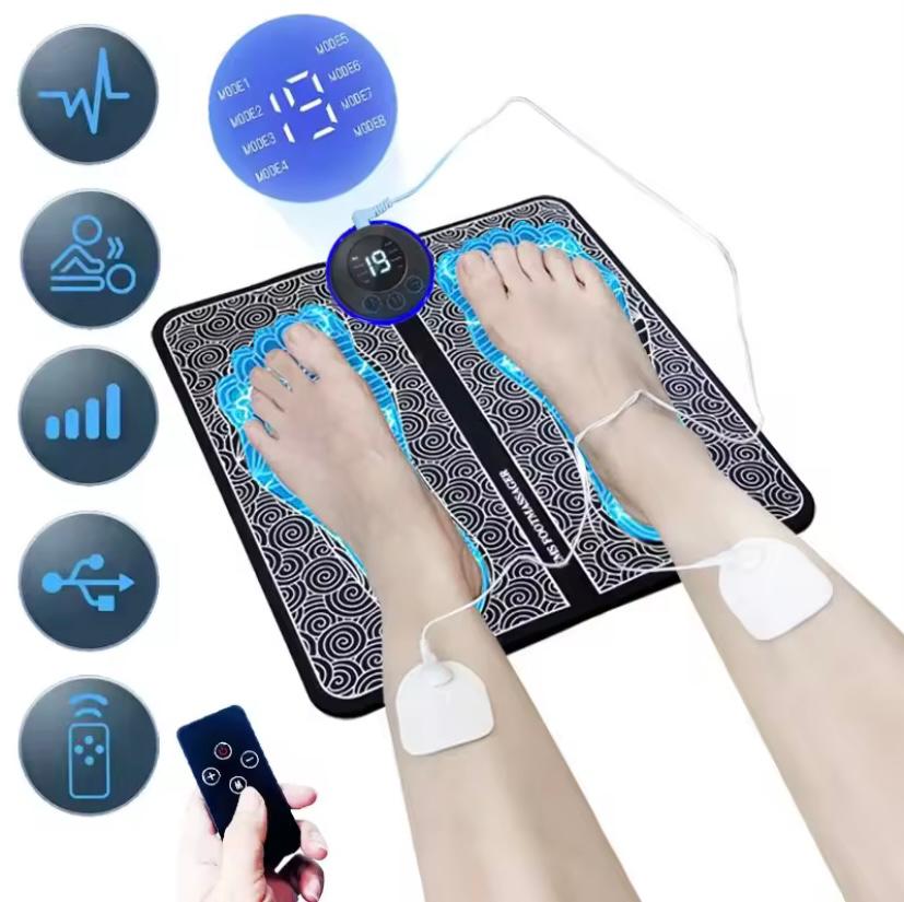 Masajeador de pies electroestimulador