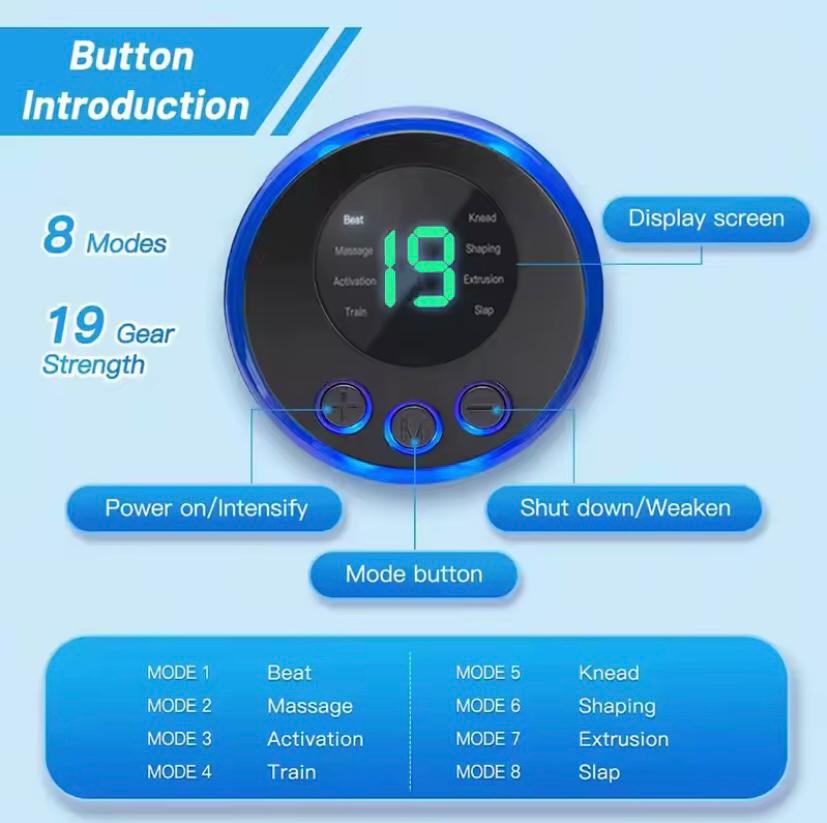 Masajeador de pies electroestimulador