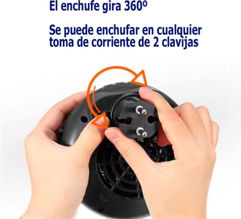 Calefactor termocerámico portátil